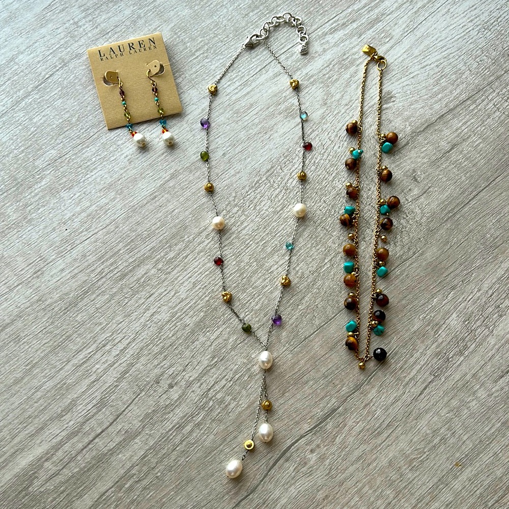3 piece jewelry group - Brighton and Ralph Lauren